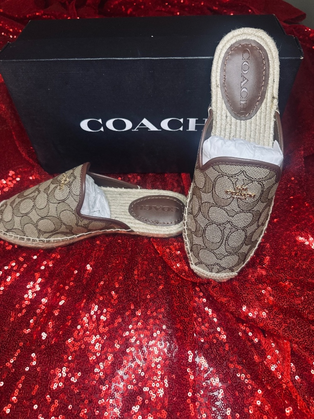 Coach Mule Slide